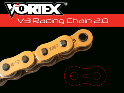 cadena vortex V3 2.0 Oro
