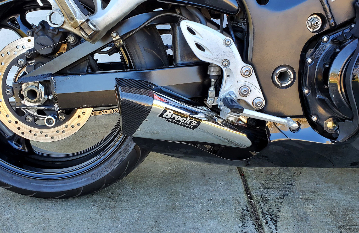 Sistema de escape Brocks Penta Carbon Kawasaki ZX-10R · BUNKERPARTS